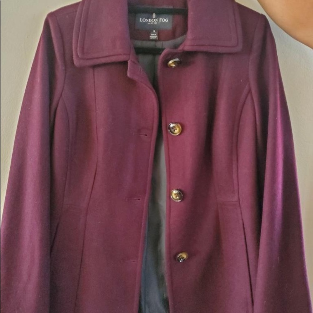 Women’s London fog peacoat